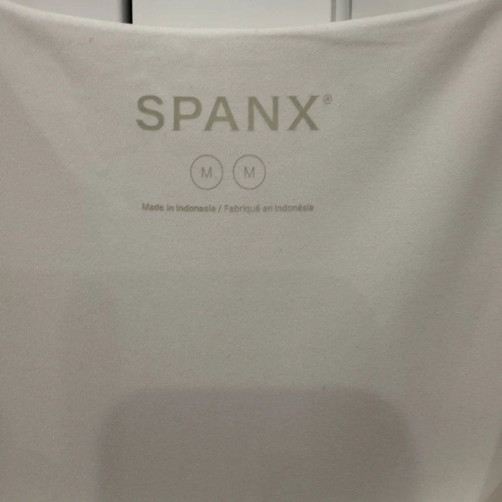 SPANX NEW Spanxsmooth jersey mixed media midi dress - Picture 8 of 9